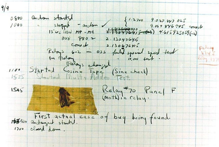 The world_s first computer bug was an actual insect.