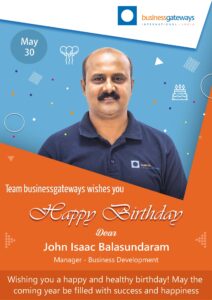 John isaaac Birthday Template