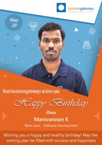 Manivannnan Birthday Template